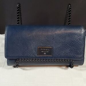 Vintage Fossil Leather Wallet